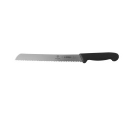 Couteau à pain cranté en inox - Lame 22 cm