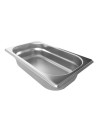 Stainless Steel 1/4 Gastronorm Food Pan, 65mm Deep, 1.7L