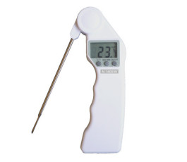 Thermomètre digital HACCP à sonde repliable -50°C +300°C