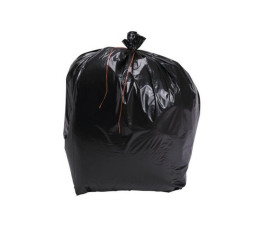 8 rouleaux de 25 sacs poubelle noir 240L - 20 microns (200 pièces)