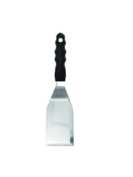 Steak shovel with black handle - 29 x 7 x 6 cm