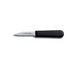 Couteau office, manche noir, lame de 8 cm