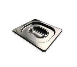 304 stainless steel lid with handle for GN 1/6 food pan