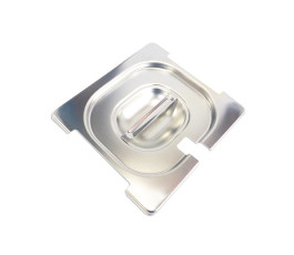 Stainless steel lid with notch For GN 1/6 food pan