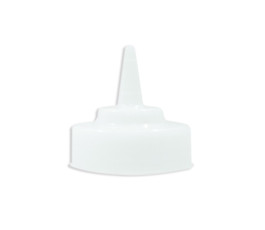 Bouchon cônique de sortie blanc pour squeeze 355ml - Diamètre 53mm