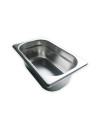 Stainless Steel 1/4 Gastronorm Food Pan, 100mm Deep, 2.5 L